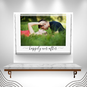 Elegant Wedding Photo Heartfelt Quote
