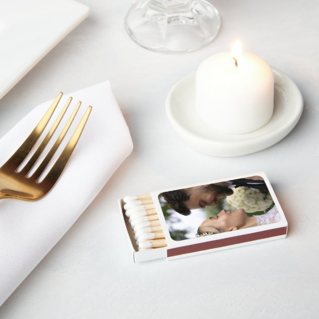 Elegant Wedding Photo Matchboxes (Insitu)