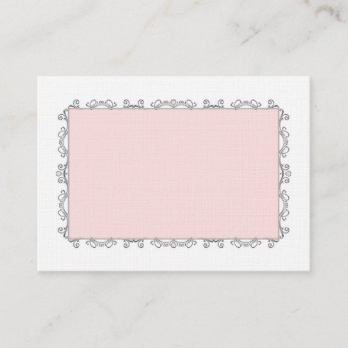 Elegant Wedding Place Card Business Card Templates
