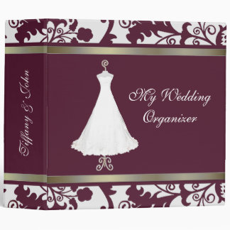 Elegant Wedding Planner Binder