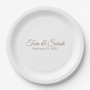 Elegant Wedding Plate