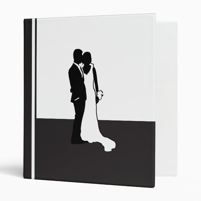 Elegant Wedding Portfolio Binder (Front/Inside)