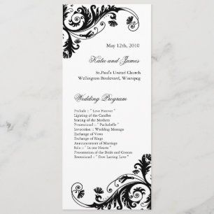 Elegant  Wedding Programs