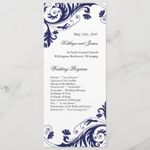 Elegant  Wedding Programs