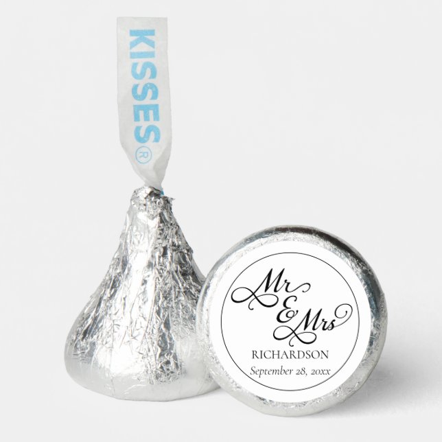 Elegant Wedding Reception Candy Favors (Front)