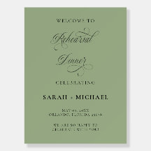Elegant Wedding Rehearsal Dinner