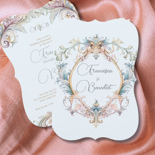 Elegant Wedding Rehearsal Dinner Regency Blue 