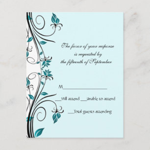 Elegant Wedding Response Card