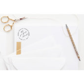 Elegant Wedding Save the Date Wedding Stamp (Stamp View)