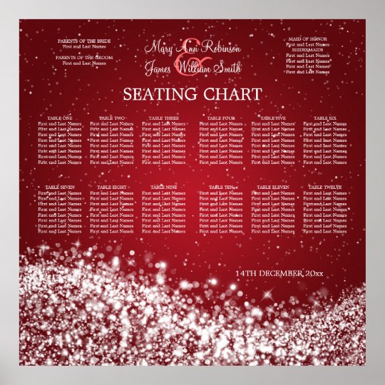 Wave Seating Chart
