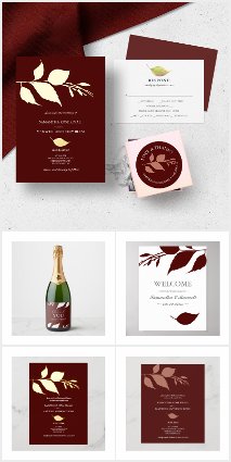 Elegant Wedding Stationery Suite