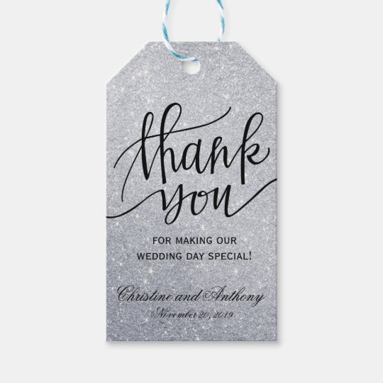 Wedding Thank You Tags