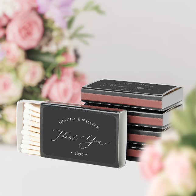 Elegant Wedding Thank You Matches (Creator Uploaded)