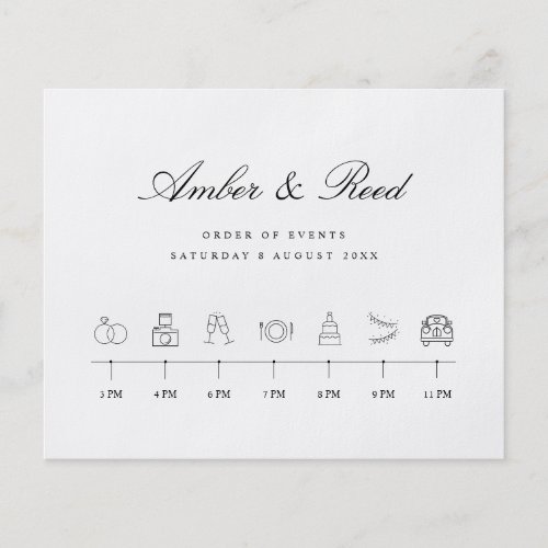 Elegant Wedding Timeline Budget Sheet