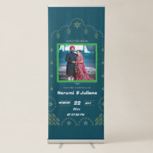 Elegant Wedding Welcome Banner