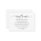 Elegant Wedding Welcome Gift Bag Place Cards