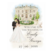 Elegant Wedding with Bride and Groom Venue