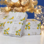 Elegant Wedding with Yellow Roses & Gold Lettering Wrapping Paper<br><div class="desc">Wrapping Paper. Elegant Beautiful Yellow Rose Wedding and Gold Lettering. Works well for an Anniversary or Wedding. 📌 If you need further customization, please click the "Click to Customize further" or "Customize or Edit Design" area and use our design tool to resize, rotate, change text color, add text and more....</div>