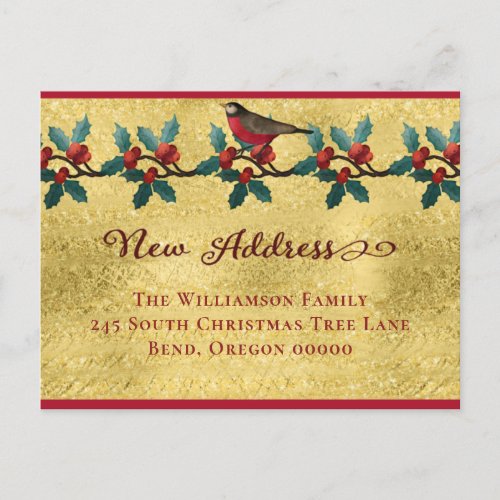 Elegant Weve Moved New Home Announcement Postcard