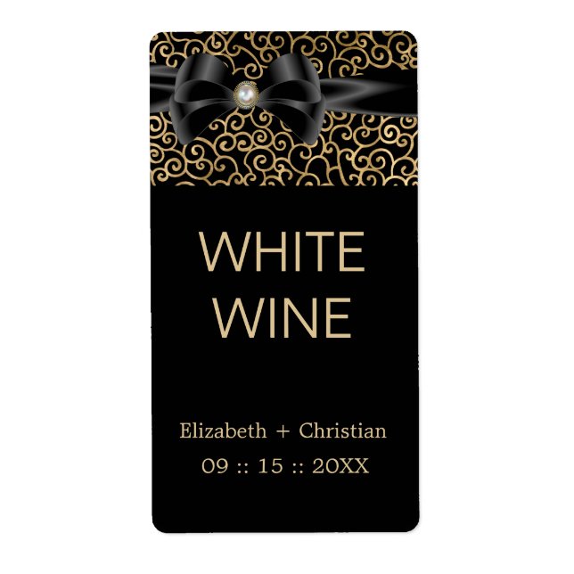 Elegant Whispers Wine Label (Front)