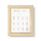 Elegant White and Gold Wedding Seating Chart Sign
