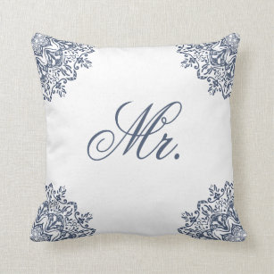 his and her throw pillows