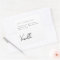 Elegant white candle product label