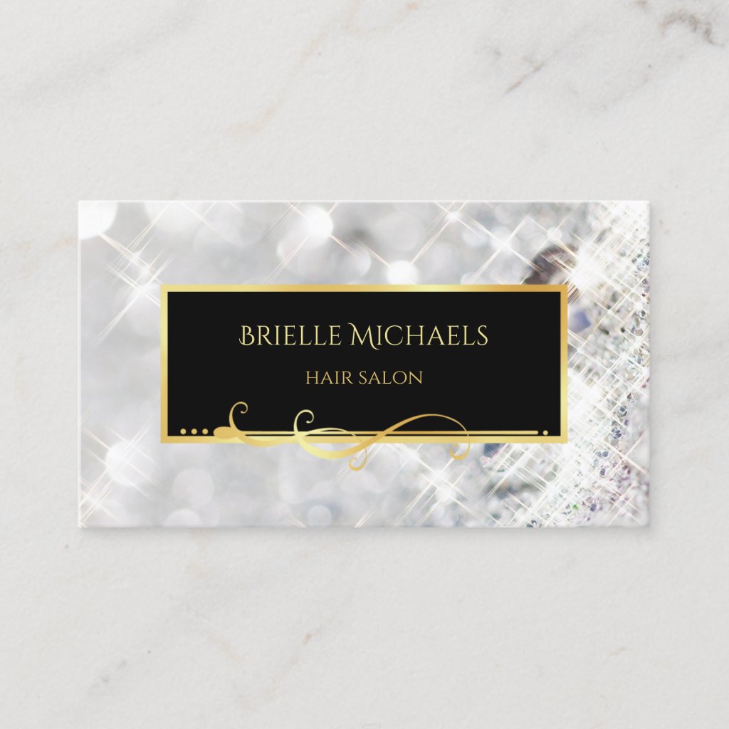 Black And White Chef Personalized Business Cards