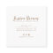 Elegant white eyebrow lashes luxury gold foil