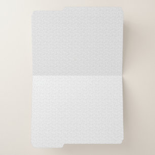 Elegant White Floral Wedding Favor Sticker File Folder