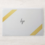 Elegant White &amp; Gold Marble HP Laptop Skin