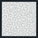 Elegant White Gray Leopard Cheetah Animal Print<br><div class="desc">This elegant chic pattern is perfect for the trendy and stylish fashionista. It features a hand-drawn white and gray leopard cheetah animal print pattern. It's modern, simple, and cute. ***IMPORTANT DESIGN NOTE: For any custom design request such as matching product requests, color changes, placement changes, or any other change request,...</div>