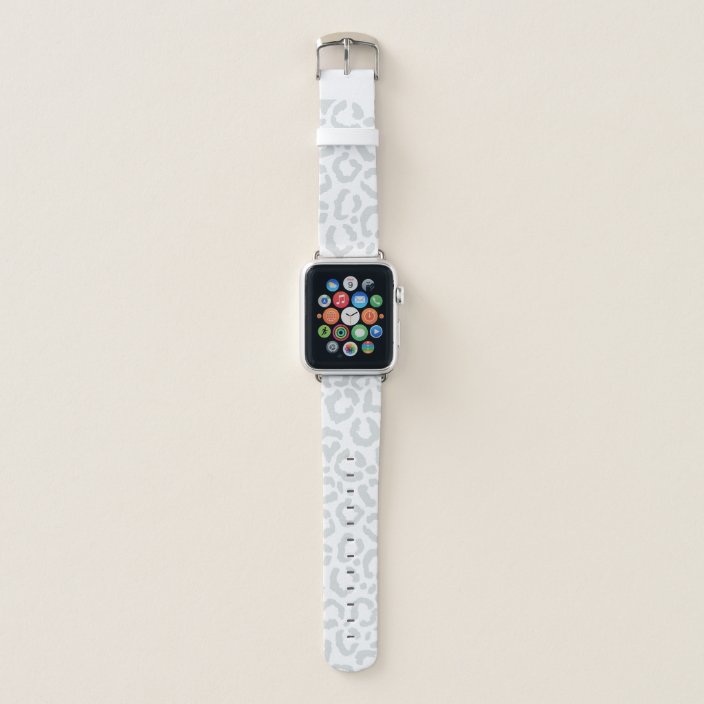 cheetah print apple watch face