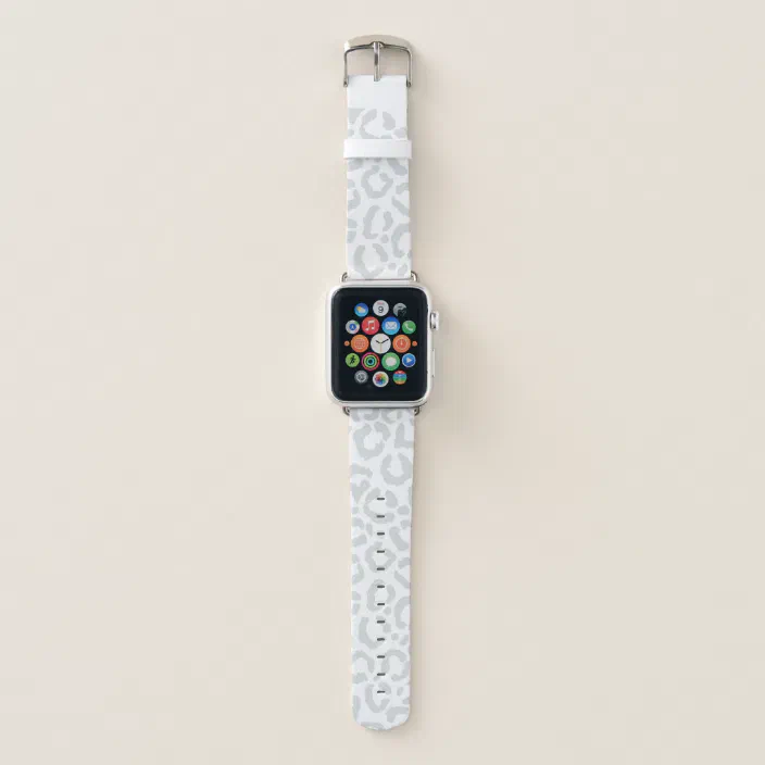 leopard print apple watch band