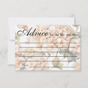Elegant white green orange boho watercolor floral note card