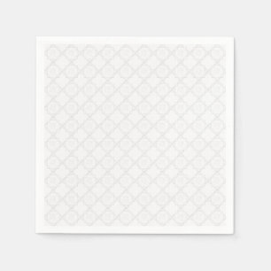 Elegant White Lace Paper Napkins