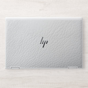 Elegant White leather HP Elite Book HP Laptop Skin