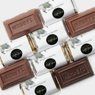 Elegant White Lilies Wedding Hershey's Miniatures