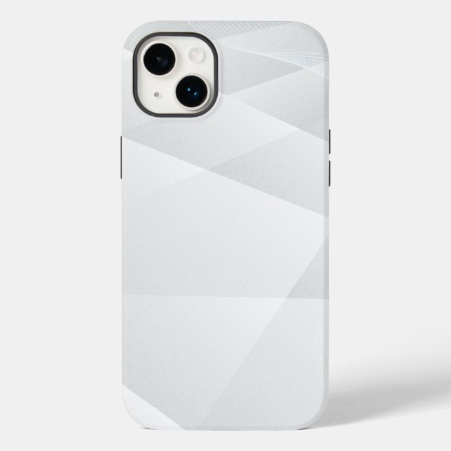 Elegant White Marble Case-Mate iPhone Case (Back)