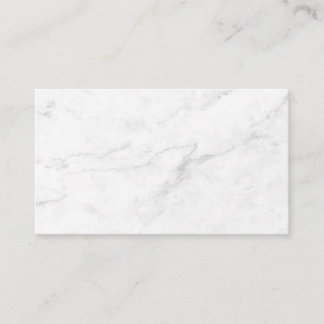 Elegant White Marble Home Decor Enclosure Card