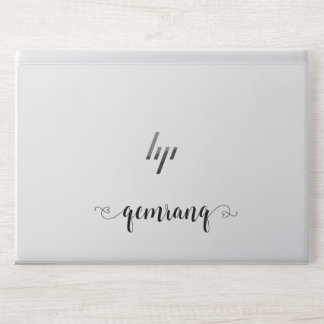 Elegant white Marble HP Laptop Skin