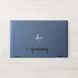 Elegant white Marble HP Laptop Skin