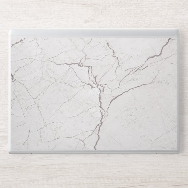 Elegant White Marble  HP Laptop Skin (Front)