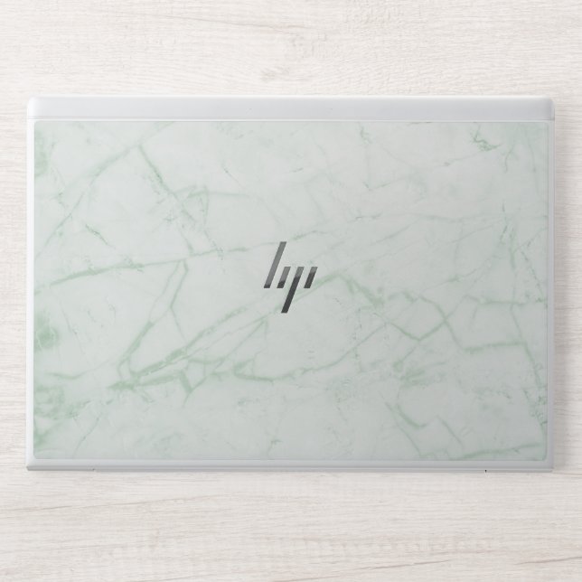 Elegant White Marble  HP Laptop Skin (Front)