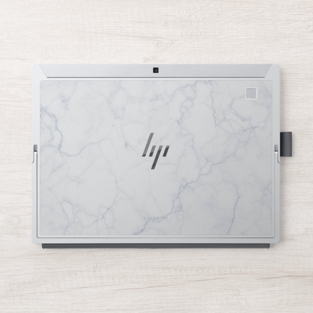 Elegant White Marble  HP Laptop Skin (Front)