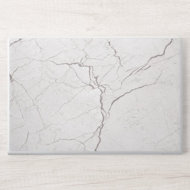 Elegant White Marble  HP Laptop Skin (Front)