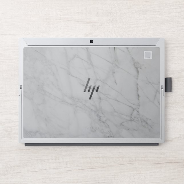 Elegant White Marble  HP Laptop Skin (Front)