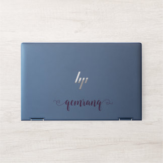 Elegant white Marble HP Laptop Skin