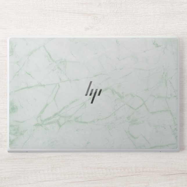 Elegant White Marble  HP Laptop Skin (Front)