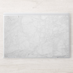 Elegant White Marble  HP Laptop Skin